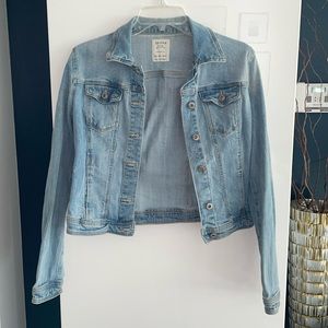 Bershka Denim Jacket Size Small